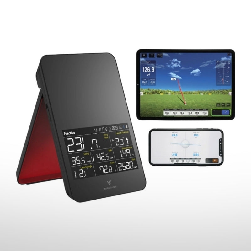 Swing Caddie SC4 PRO Golf Launch Monitor + Driving Range Simulator