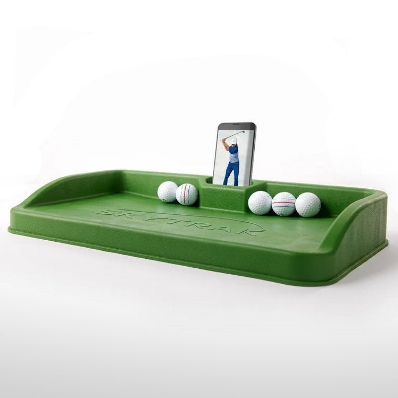 SkyTrak Ball Tray with Phone Holder